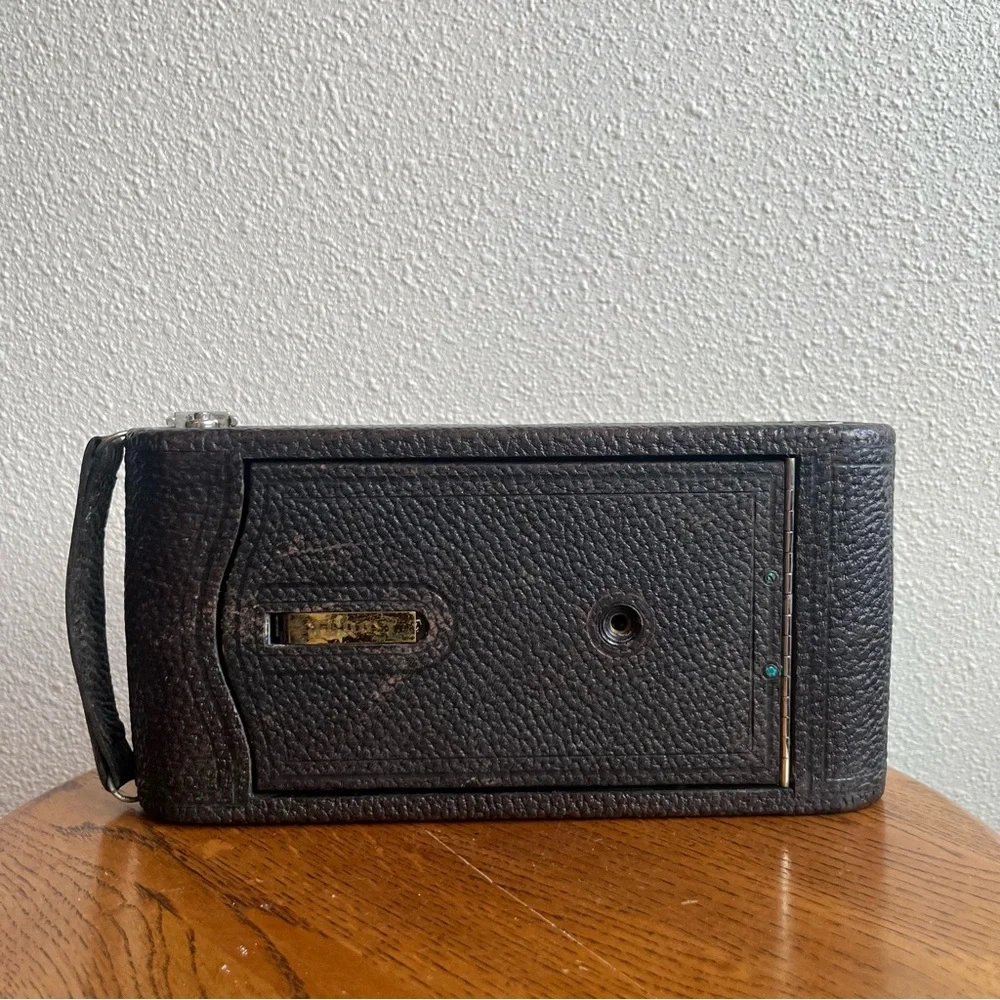 Kodak No.3 Folding Pocket Camera with bag